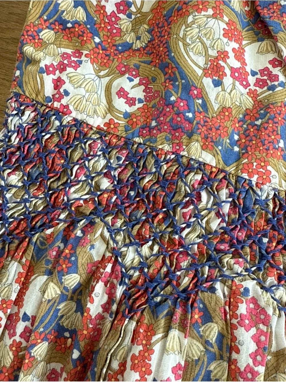 Carmelbaby&child Elegant Floral Carmel Baby Dress Size 3 Boutique